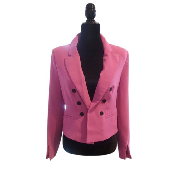 NWT Romeo & Juliet Couture Open Blazer in Orchid Pink Size: M - Picture 3 of 11